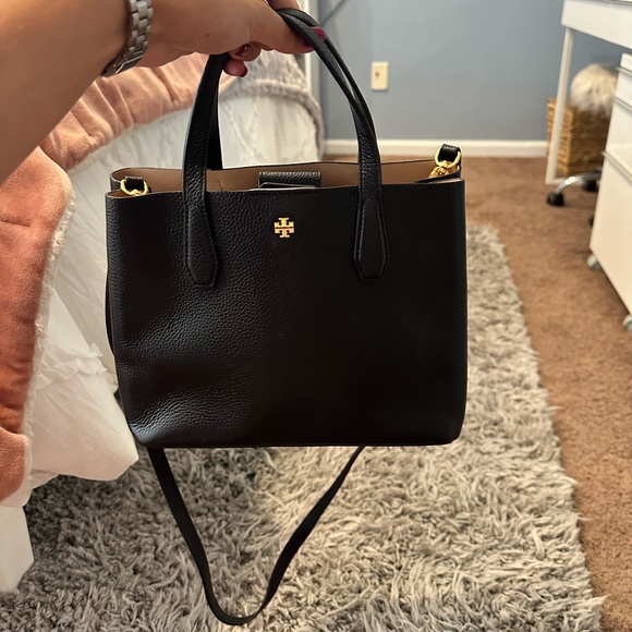 Tory Burch black tote bag - Picture 1 of 4
